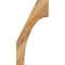 Ekena Millwork 6"W x 12"D x 24"H Westlake Rough Sawn Knee Brace, Western Red Cedar BRC06X12X24WTL00RWR - alternate 3